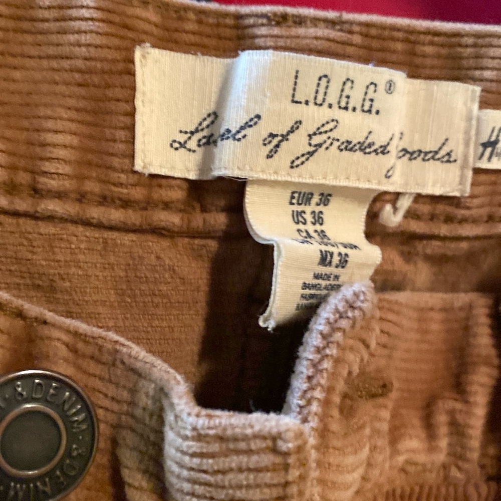 Like new h&m mens corduroy size 36x30.